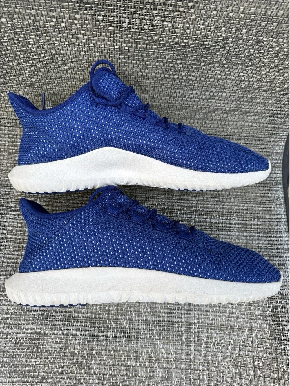 ADIDAS Originals Tubular Shadow CK Low Top Sneakers Men's US 11.5 Blue Lace Up